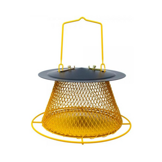 Black & Yellow Collapsible Mesh Feeder
