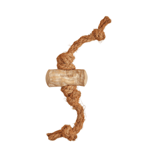 Canophera Coffee+Coco Chews Wood Rope Dog Toy