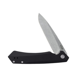 Case Black Anodized Aluminum (Kinzua S35VN ) Spearpoint