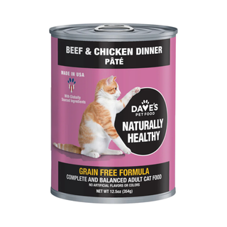 Dave's Beef & Chicken Dinner Wet Cat Food