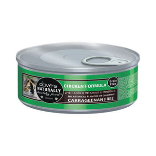 Dave's Naturally Chicken Formula Cat Canned