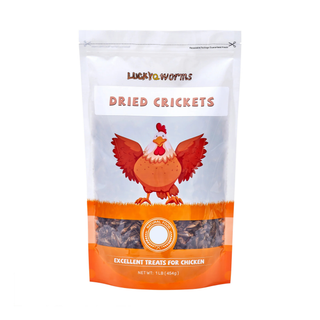 Dried Crickets Chicken Treats by LuckyQworms