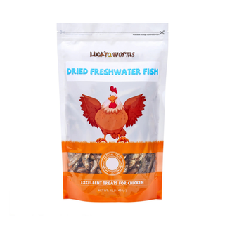 Dried Freshwater Fish Chicken Treats by LuckyQworms