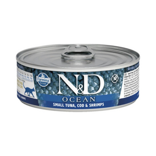 Farmina Cat Can OCEAN Tuna & Shrimp Stew Wet Cat Food