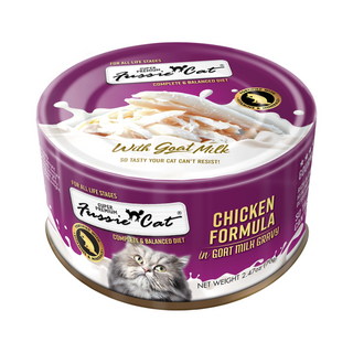 Fussie Cat Can Chicken & Chicken In Goat Milk