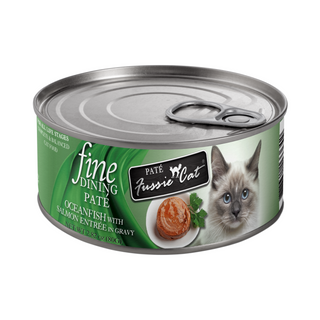 Fussie Cat Fine Dining Pate Oceanfish Salmon