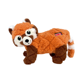 Kong Scampers Red Panda Dog Toy Brown Medium