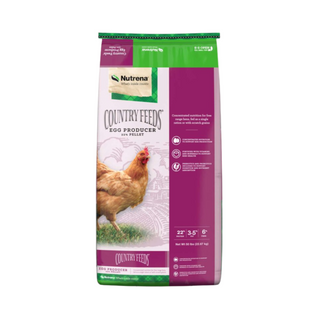 Nutrena Country Feeds 22% Egg Producer Pellet Chicken Feed
