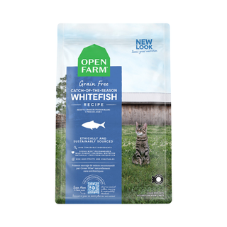 Open Farm Grain Free Catch of the Season Whitefish Dry Cat Food