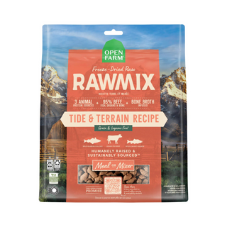 Open Farm Rawmix Tide & Terran Morsel Freeze Dried Dog Food