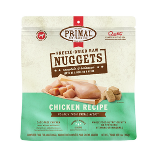 Primal Frozen Raw Dog Food - Chicken Nuggets