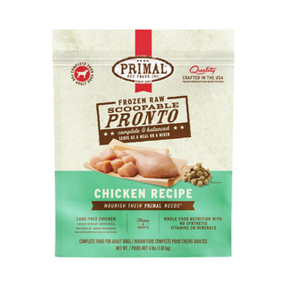 Primal Frozen Raw Pronto Dog Food