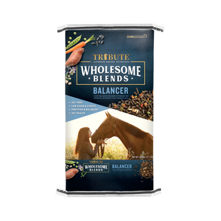 Tribute Wholesome Blends Balancer Textured Horse Feed - Pittsboro Feed