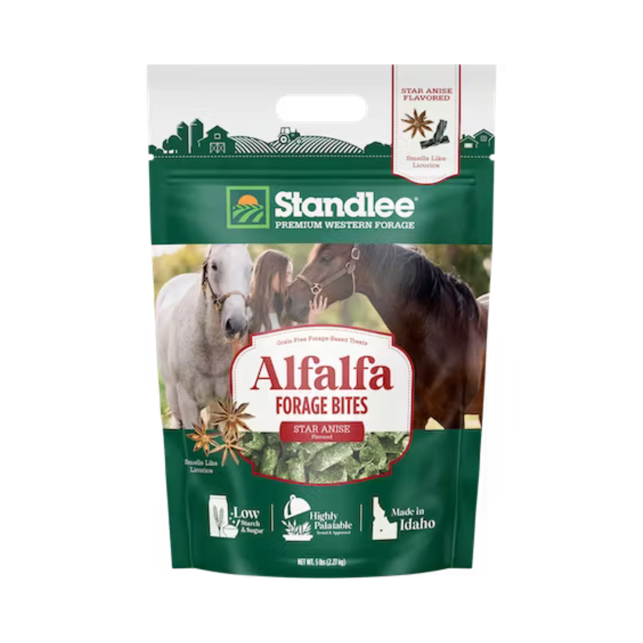 Standlee Star Anise Alfalfa Forage Bites Horse Treats