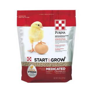 Purina Start & Grow Medicated Chick Feed - Pittsboro Feed
