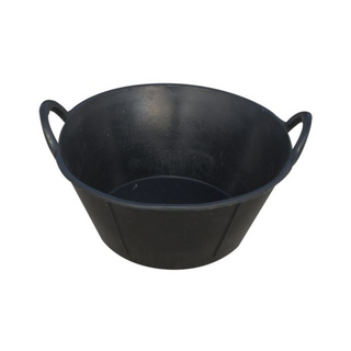 6.5 Gallon Rubber Tub with Handles - Pittsboro Feed