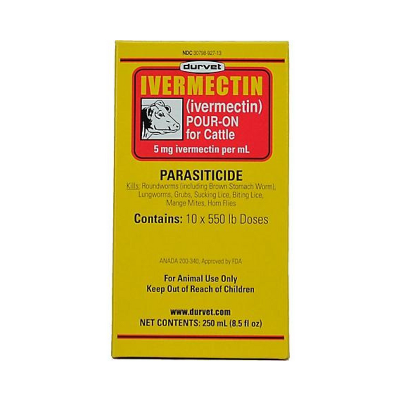 Ivermectin Pour-On Cattle Wormer