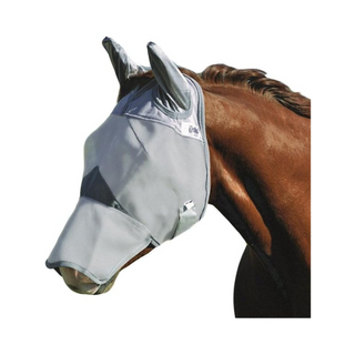 Cashel Crusader Long Nose With Ears Fly Mask - Pittsboro Feed