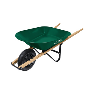 Wheelbarrow Steel Single Wheel - 4 Cubic Feet - Pittsboro Feed