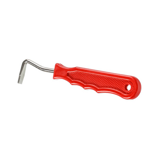 Metal Hoof Pick with Easy Grip Handle