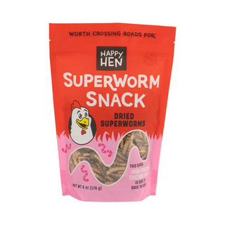 Happy Hen Superworm Snack Chicken Treats - Pittsboro Feed