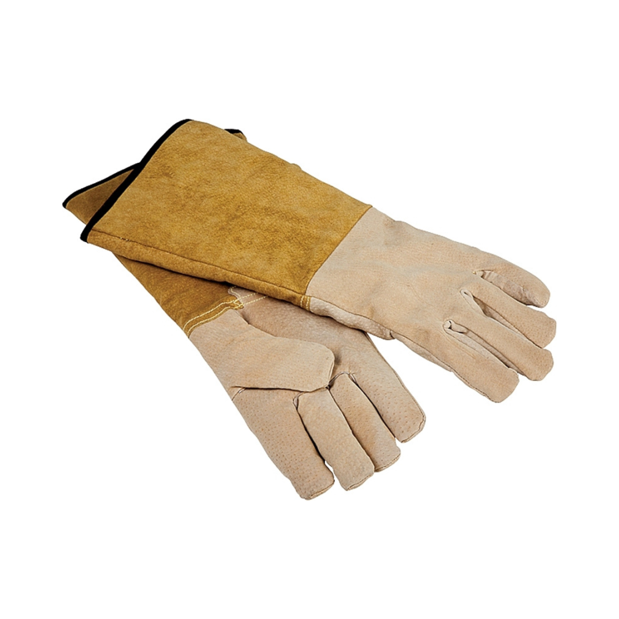 Fireplace Gloves Cowhide 16"