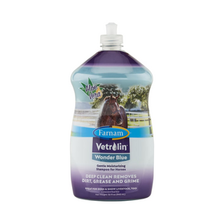 Farnam Vetrolin Wonder Blue Deep Horse Shampoo