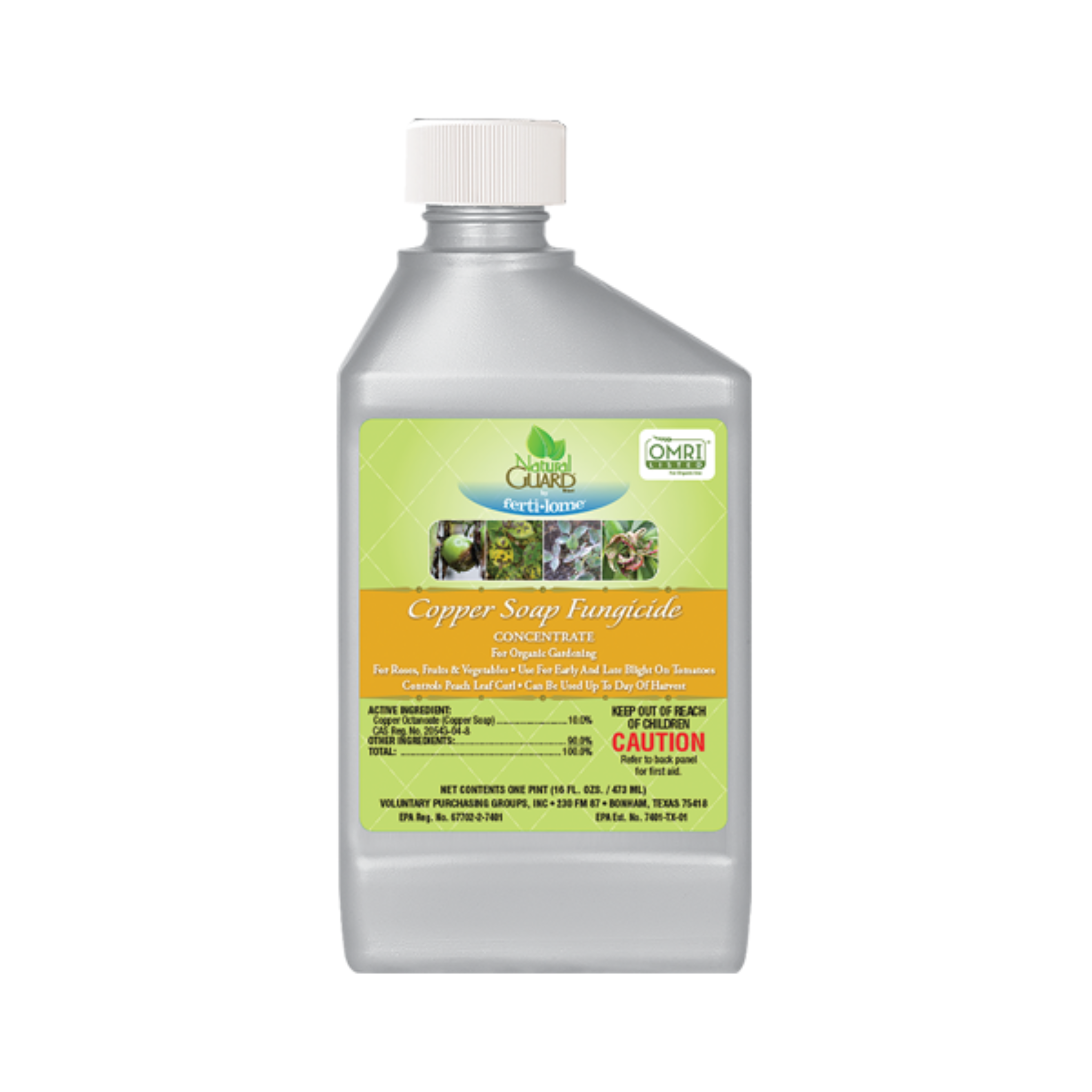 Copper Soap Fungicide Spray Concentrate