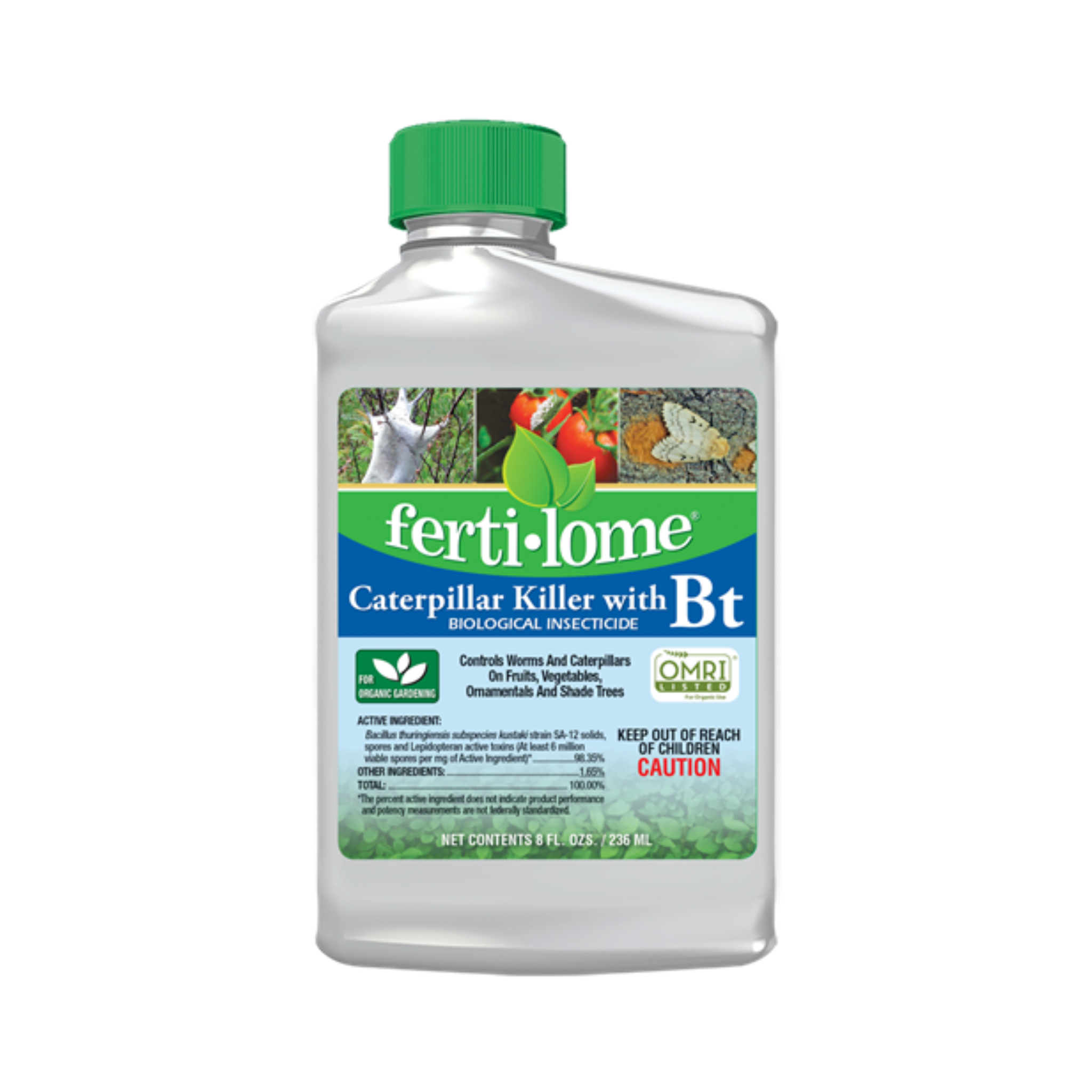 Fertilome Caterpillar Killer Spray with Bt Concentrate