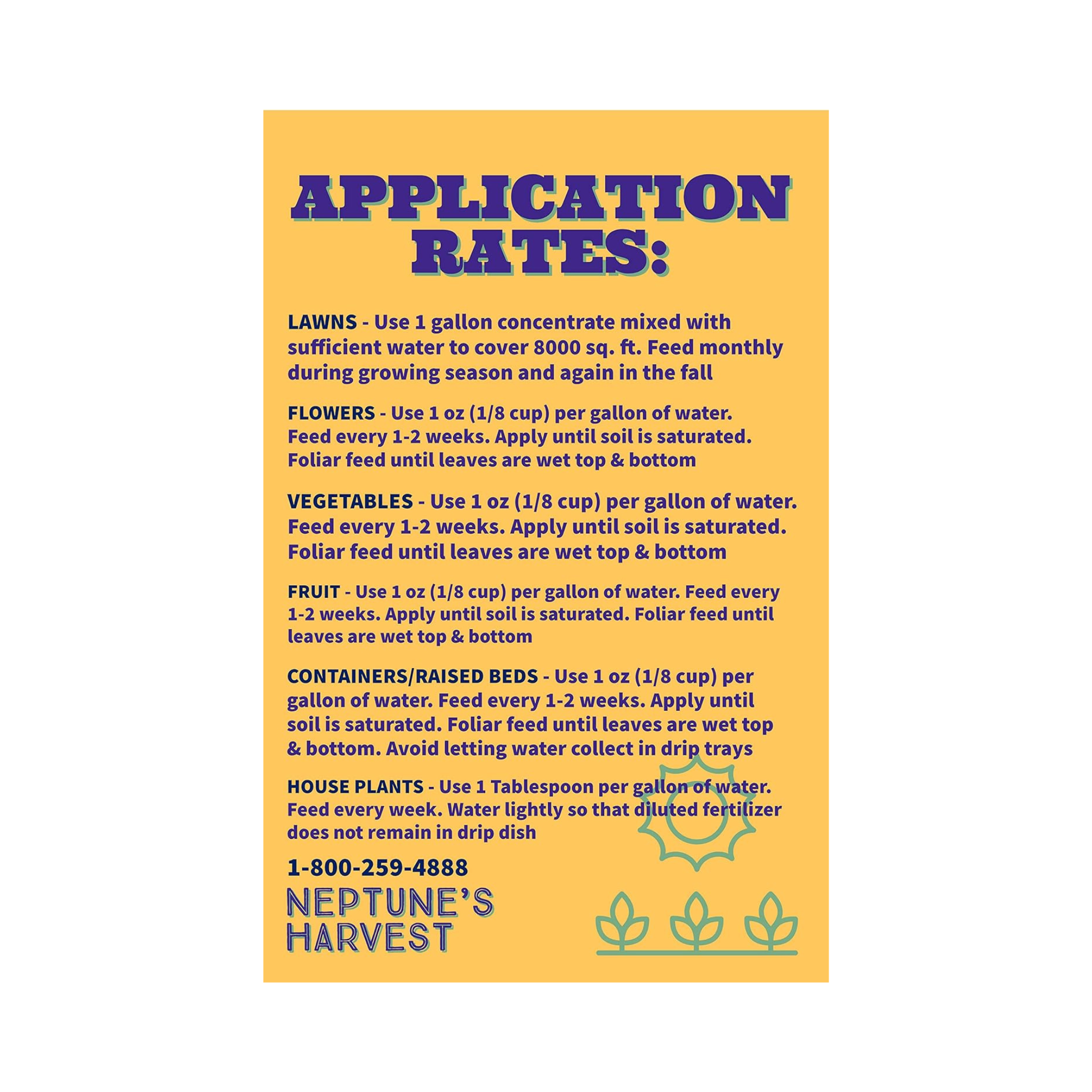 Neptune's Harvest Hydrolyzed Fish Fertilizer 2-4-1