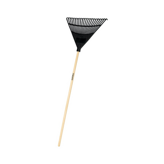 22 Tine Plastic Leaf Rake