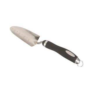 13" Stainless Steel Transplanting Trowel with Cushion Grip Handle - Pittsboro Feed