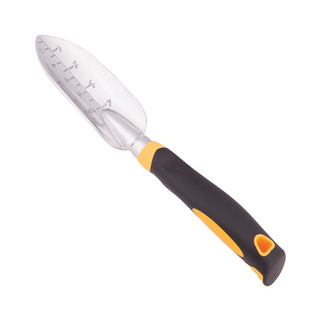 Aluminum Transplanting Trowel with Soft Grip Handle - Pittsboro Feed