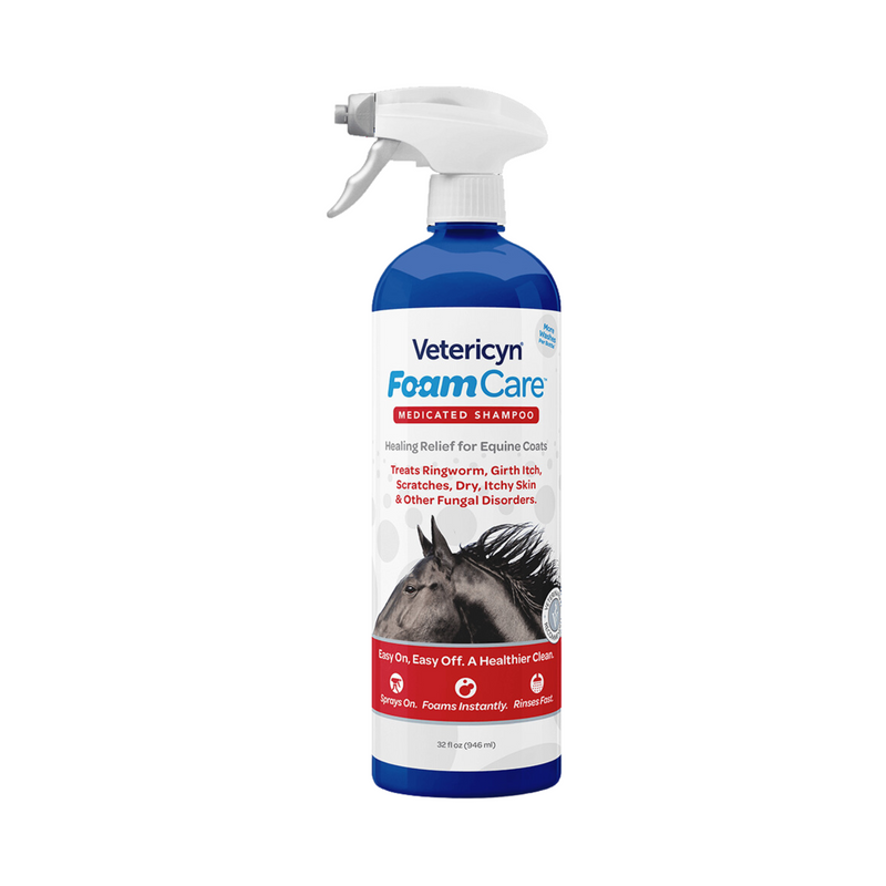 Vetericyn FoamCare Equine Medicated Shampoo