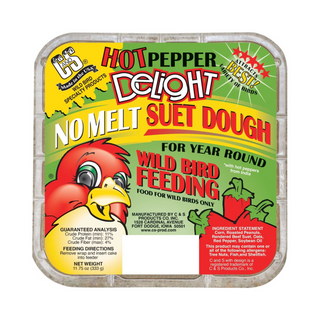 C&S Hot Pepper Delight No Melt Suet Dough - Pittsboro Feed