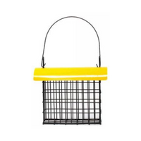Deluxe Suet Cage with Color Metal Roof
