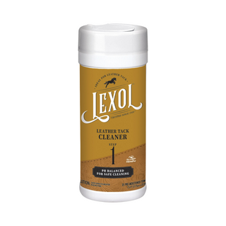 Lexol Leather Tack Cleaner Step 1 Wipes