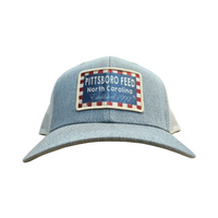 Pittsboro Feed Sign Patch Hat