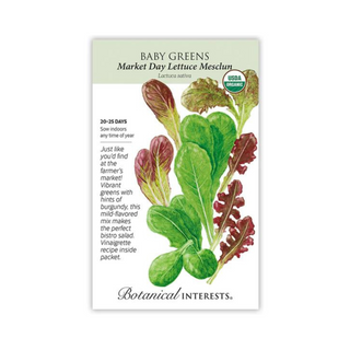 Baby Greens Lettuce Market Day Organic