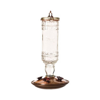 Antique Bottle Hummingbird Feeder - Pittsboro Feed