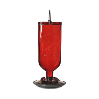 Antique Bottle Hummingbird Feeder - Pittsboro Feed