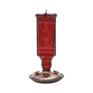 Antique Bottle Hummingbird Feeder - Pittsboro Feed