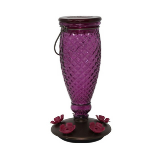 Diamond Wine Top-Fill Hummingbird Feeder - Pittsboro Feed