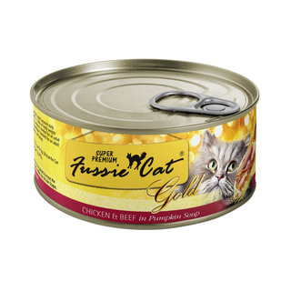 Fussie Cat Chicken and Beef Wet Cat Food