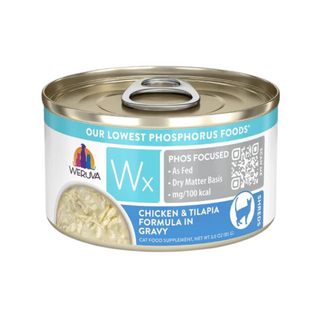 Weruva Wx Low Phosphorus Focused Chicken & Tilapia Wet Cat Food