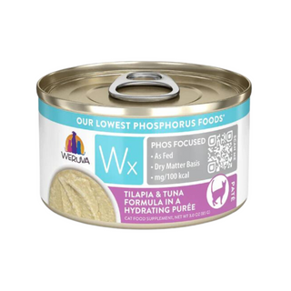 Weruva Wx Low Phosphorus Focused Tilapia & Tuna Puree Wet Cat Food
