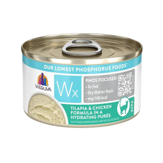 Weruva Wx Low Phosphorus Focused Tilapia & Chicken Puree Wet Cat Food