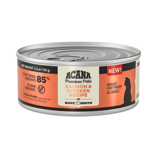 Acana Premium Pâté Salmon & Chicken In Bone Broth Wet Cat Food