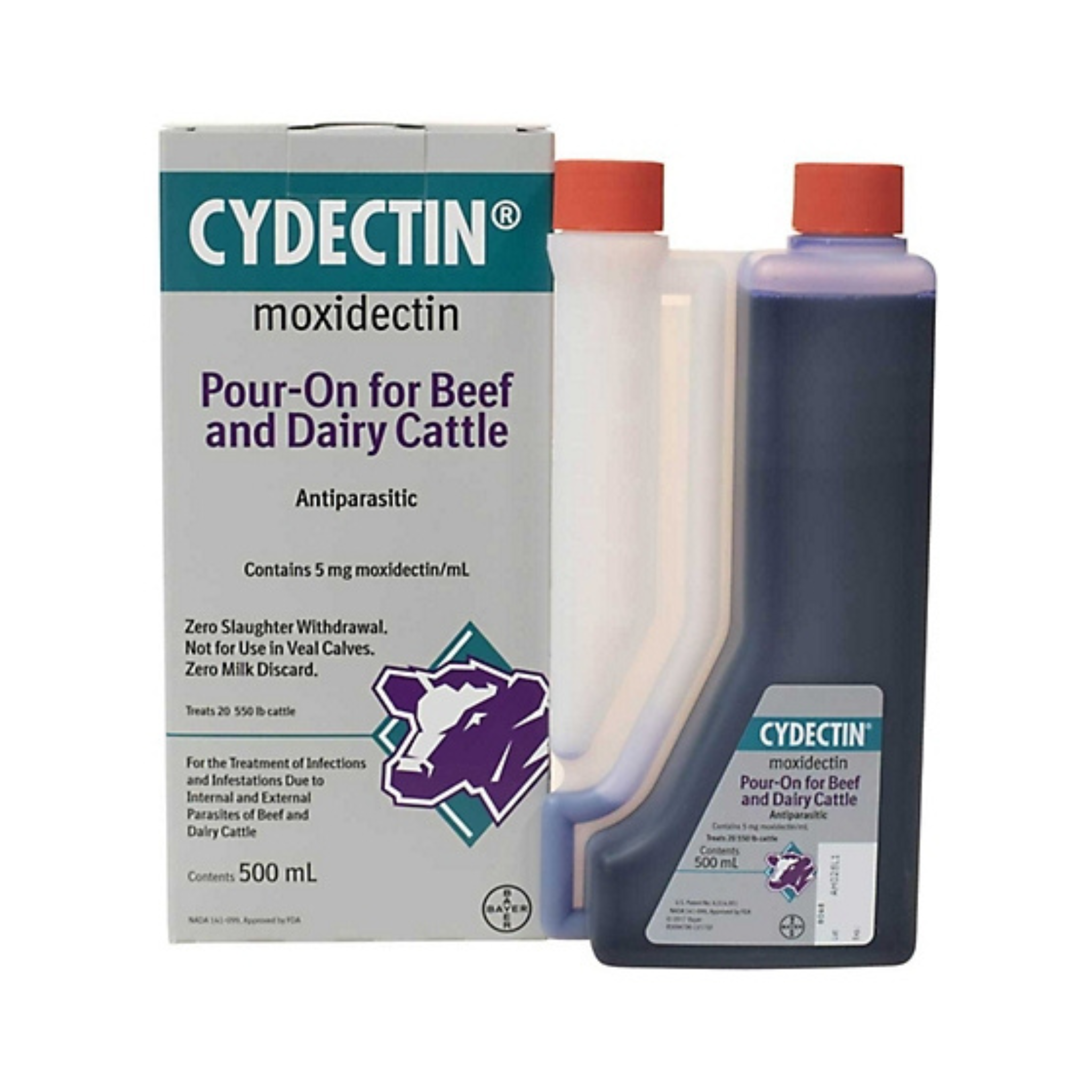 Cydectin Cattle Pour On Dewormer – Pittsboro Feed