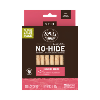 Earth Animal Dog Treat No Hide Stix 20 Pack